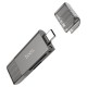 Кардрідер HOCO HB39 SD/TF USB/Type-C 3.0 high-speed card reader Grey