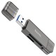 Кардрідер HOCO HB39 SD/TF USB/Type-C 3.0 high-speed card reader Grey