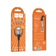 Кабель Hoco X38 Cool USB to Type-C 3A 1m Black