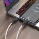 Кабель HOCO X90 Cool silicone charging data cable USB to Type-C 3A 1m White
