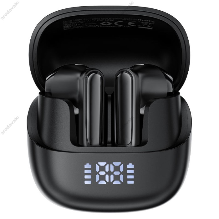 Бездротові Bluetooth навушники ACEFAST W2 Earbuds ANC TWS BT 5.4 Black