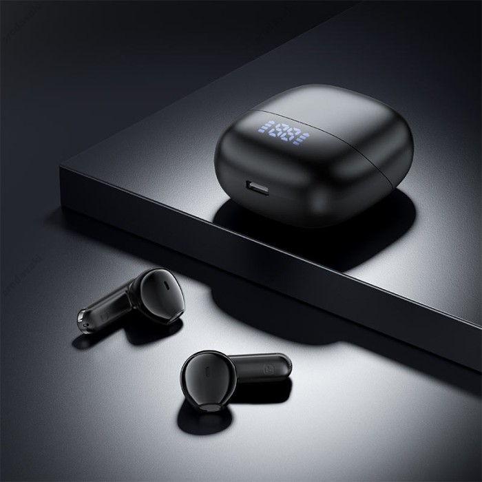 Бездротові Bluetooth навушники ACEFAST W2 Earbuds ANC TWS BT 5.4 Black