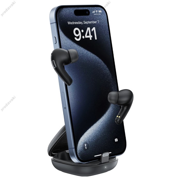 Бездротові Bluetooth навушники ACEFAST W4 Earbuds ENC TWS BT 5.4 Black