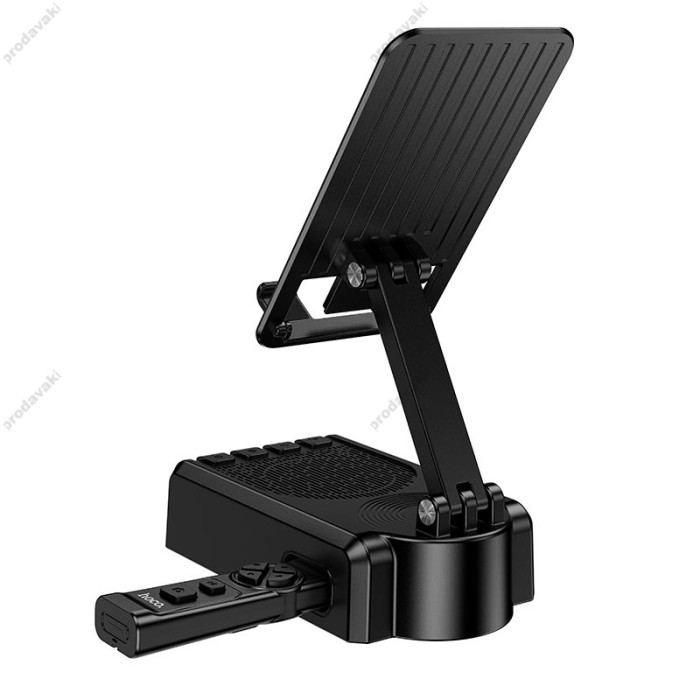 Портативна колонка Bluetooth з підставкою Hoco HC45 Wave speaker 3W Black
