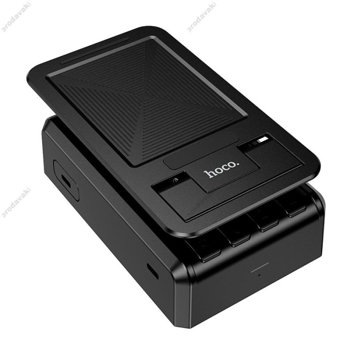 Портативна колонка Bluetooth з підставкою Hoco HC45 Wave speaker 3W Black