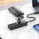 USB-Хаб HOCO HB25 Easy mix converter 4в1 Type-C to USB 3.0+3xUSB 2.0 Black