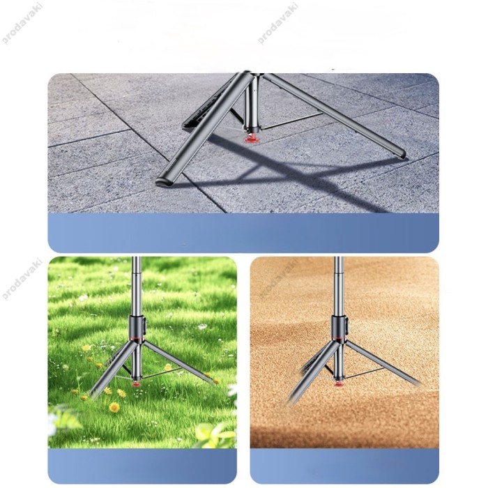 Монопод-трипод Yesido SF30 selfie stick tripod 1.77m Black