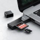 Кардрідер HOCO HB20 Mindful 2в1 SD/TF USB3.0 Black