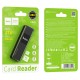 Кардрідер HOCO HB20 Mindful 2в1 SD/TF USB3.0 Black