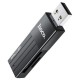 Кардрідер HOCO HB20 Mindful 2в1 SD/TF USB2.0 Black