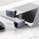 USB-Хаб Hoco HB54A converter 3в1 Type-C to 2xUSB 2.0+USB 3.0 Grey