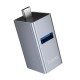 USB-Хаб Hoco HB54A converter 3в1 Type-C to 2xUSB 2.0+USB 3.0 Grey