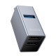 USB-Хаб Hoco HB54A converter 3в1 Type-C to 2xUSB 2.0+USB 3.0 Grey