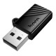 Кардрідер перехідник HOCO HB53 USB-A to TF 2.0 mini card reader Black