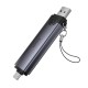 Кардрідер HOCO HB56 Victory 3в1 SD/TF/USB USB/Type-C 3.0 card reader Grey