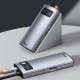 USB-Хаб Baseus Metal Gleam Series Multifunctional Type-C to HDMI+USB3.0+USB2.0+PD CAHUB-CY0G Grey