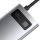 USB-Хаб Baseus Metal Gleam Series Multifunctional Type-C to HDMI+USB3.0+USB2.0+PD CAHUB-CY0G Grey