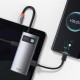USB-Хаб Baseus Metal Gleam Series Multifunctional Type-C to HDMI+USB3.0+USB2.0+PD CAHUB-CY0G Grey