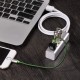 USB-Хаб Hoco HB1 USB Line machine USB to 4xUSB 2.0 Silver