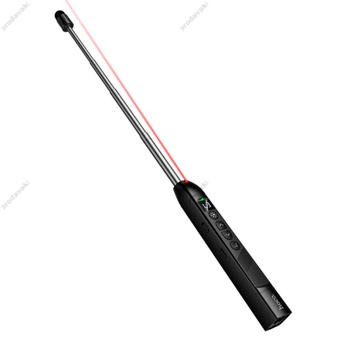 Лазерна указка HOCO GM205 pointer and page turning pen red laser Black