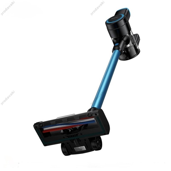 Ручний бездротовий пилосос вертикальний Hoco HJD78A handheld telescopic vacuum cleaner Blue