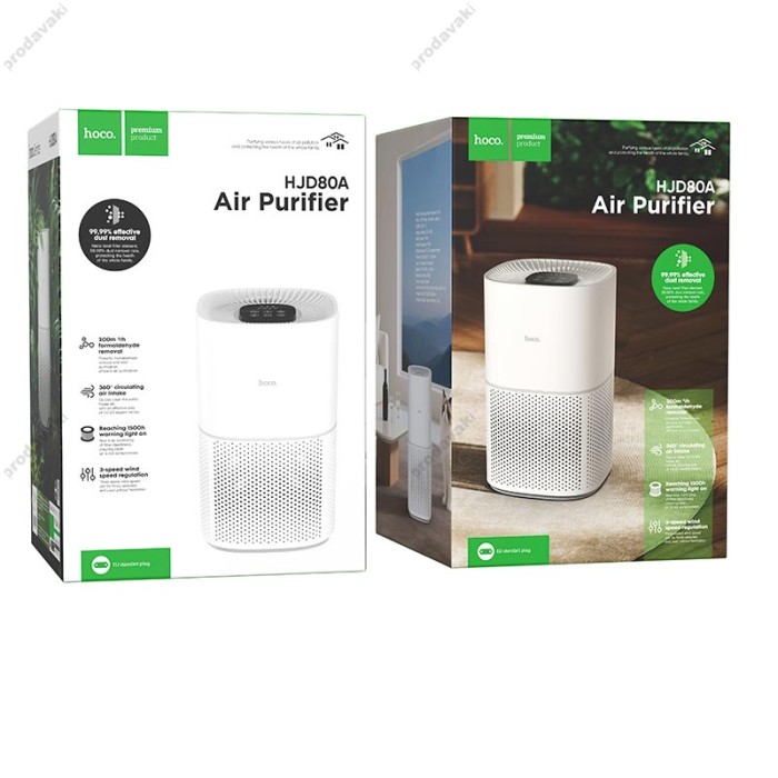 Очищувач повітря Hoco HJD80A air purifier 20W White