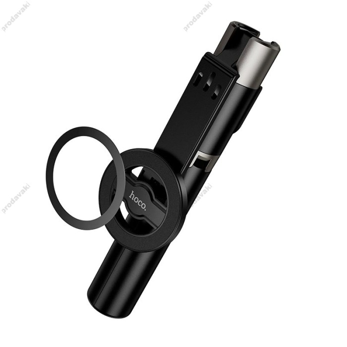 Монопод-трипод HOCO K35 Magnifico magnetic live broadcast holder 0.9m Black