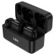Бездротовий мікрофон ACEFAST R6 wireless lavalier microphone Type-C 2 мікрофона Black
