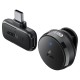 Бездротовий мікрофон ACEFAST R7 wireless lavalier microphone Type-C 1 мікрофон Black