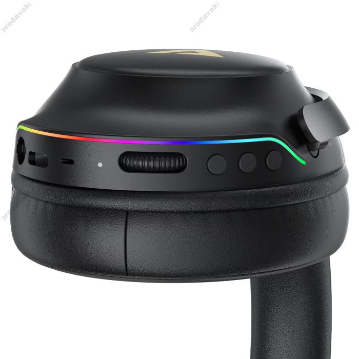 Бездротові Bluetooth навушники ACEFAST H20 gaming wireless headset BT 6.0/2.4G RGB Black