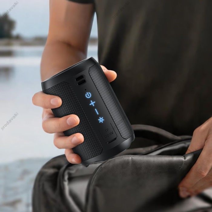 Портативна колонка Bluetooth ACEFAST K12 Air portable wireless speaker IPX4 BT6.0 16W Black