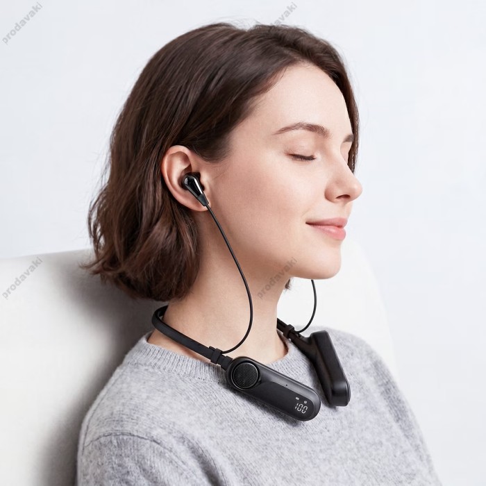 Бездротові Bluetooth навушники ACEFAST N11 neck-hanging wireless earphones IPX4 BT 6.0 Black
