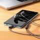 Дротові навушники HOCO DM46 Cool joy digital wire control earphones with microphone Type-C Black