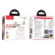 Бездротові Bluetooth навушники Hoco EQ37 Brilliant true wireless ANC BT headset for sleep BT 6.0 Milky White