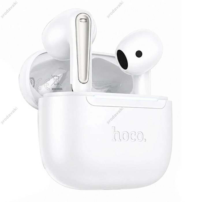 Бездротові Bluetooth навушники Hoco EQ38 Cadence true wireless BT headset BT 6.0 White
