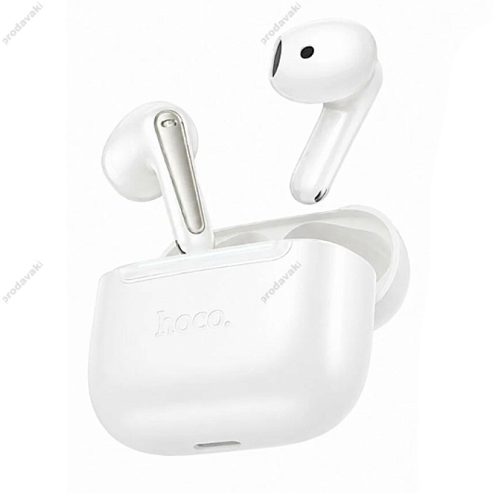Бездротові Bluetooth навушники Hoco EQ38 Cadence true wireless BT headset BT 6.0 White