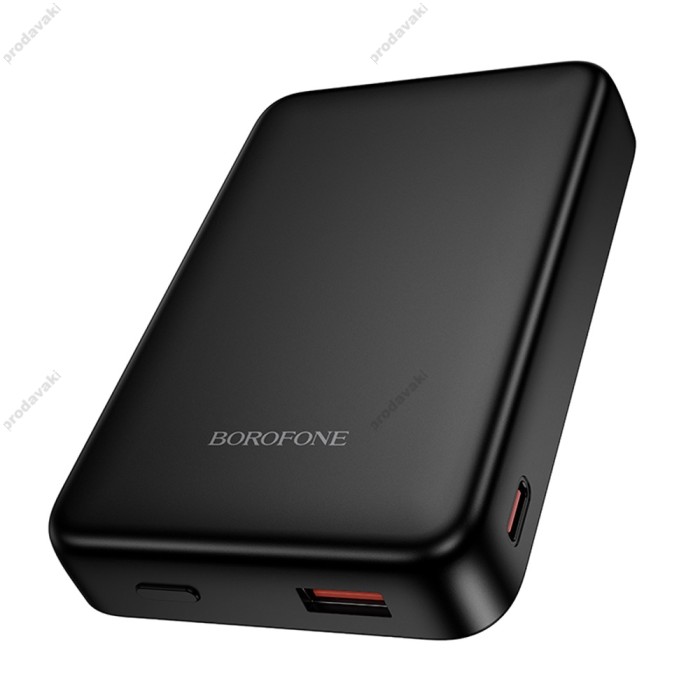 Зовнішній акумулятор Power Bank BOROFONE BJ82A Kody PD20W magnetic power bank 10000mAh Black