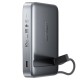 Повербанк портативний акумулятор Power bank ACEFAST M40 magnetic fast charging with holder and cable 22.5W 10000 mAh Grey