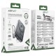 Повербанк портативний акумулятор Power bank ACEFAST M40 magnetic fast charging with holder and cable 22.5W 10000 mAh Grey