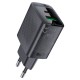 Мережевий зарядний пристрій ACEFAST A78 GaN Fast Charge Wall Charge 20W Black