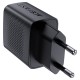 Мережевий зарядний пристрій ACEFAST A78 GaN Fast Charge Wall Charge 20W Black