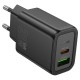 Мережевий зарядний пристрій Hoco N61 Gentle charger 20W Black