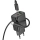 Мережевий зарядний пристрій Hoco N61 Gentle charger Type-C cable 20W Black