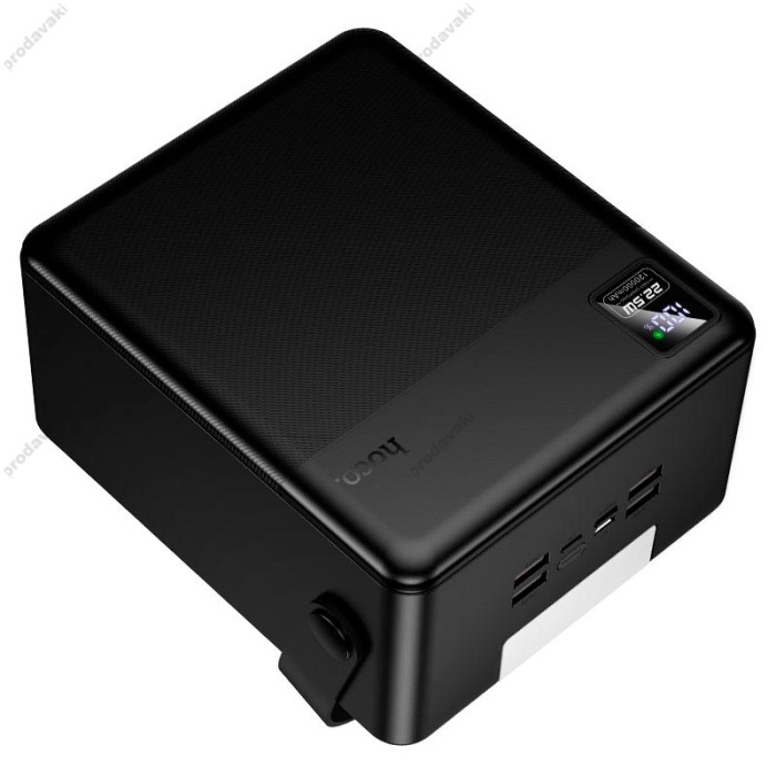 Повербанк портативний акумулятор Power bank Hoco J175A Star 22.5W fully compatible 120 000mAh Black