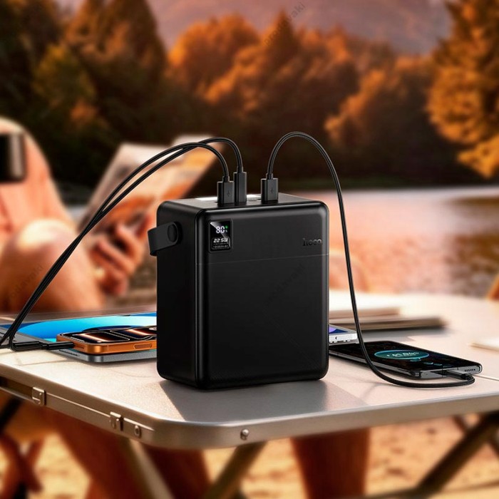 Повербанк портативний акумулятор Power bank Hoco J175A Star 22.5W fully compatible 120 000mAh Black