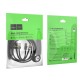 Інтернет кабель (Патч-корд) HOCO US02 Level pure copper gigabit ethernet cable 1Gbps 1m Black