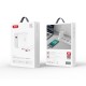 Мережевий зарядний пристрій XO L128 fast charging charger Type-C cable 120W White