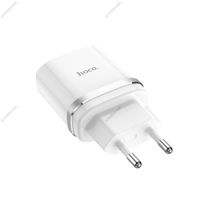 Мережевий зарядний пристрій HOCO C12Q Smart QC3.0 18W White