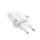 Мережевий зарядний пристрій HOCO C12Q Smart QC3.0 18W White