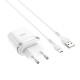 Мережевий зарядний пристрій HOCO C12Q Smart QC3.0 Micro USB cable 18W White